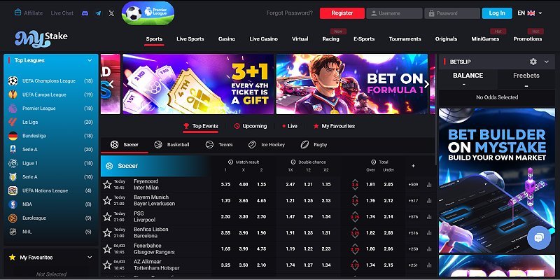 Mystake casino login in United Kingdom