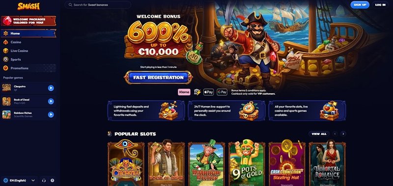 A look at smash online casino