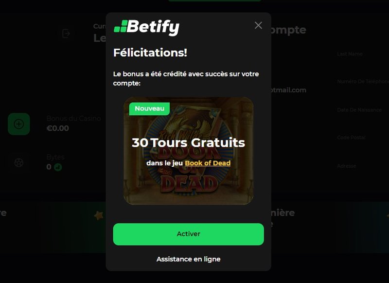Betify connexion, betify casino online