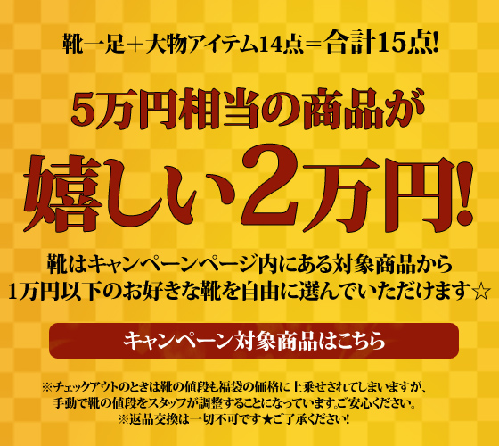 2015年！新春1万円福袋！！ランジェリーやコス+靴の福袋！