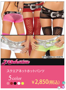 スクエアネットホットパンツ