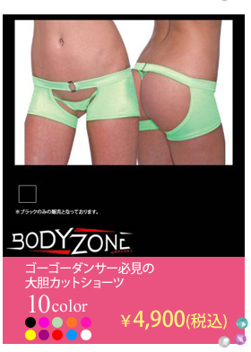 ゴーゴーダンサー必見の大胆カットショーツ
